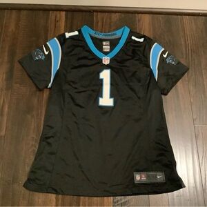 Nike Black and Blue Women's Jersey